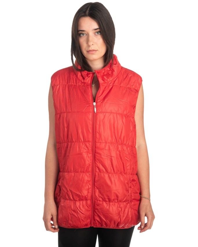 Γυναικείο Επώνυμο Μπουφάν Γιλέκο - K245