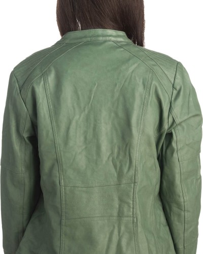 Δερμάτινο γυναικείο μπουφάν - K258