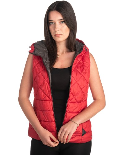 Γυναικείο Επώνυμο Μπουφάν Γιλέκο - K263