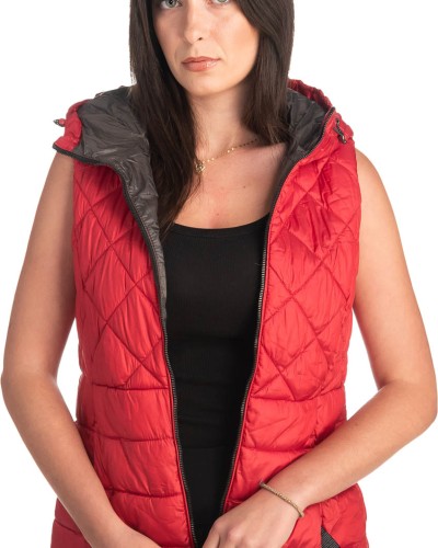 Γυναικείο Επώνυμο Μπουφάν Γιλέκο - K263