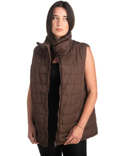 Γυναικείο Επώνυμο Μπουφάν Γιλέκο - K264