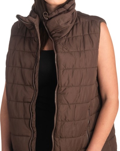 Γυναικείο Επώνυμο Μπουφάν Γιλέκο - K264