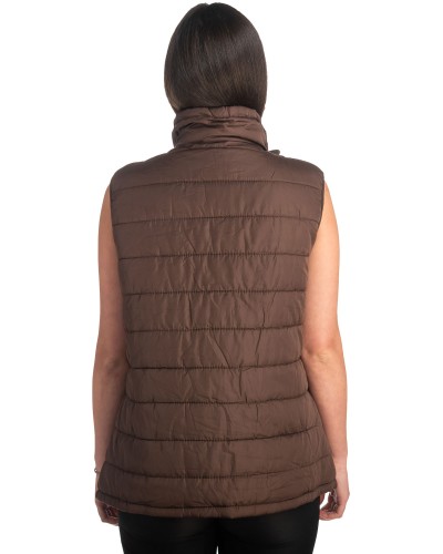 Γυναικείο Επώνυμο Μπουφάν Γιλέκο - K264