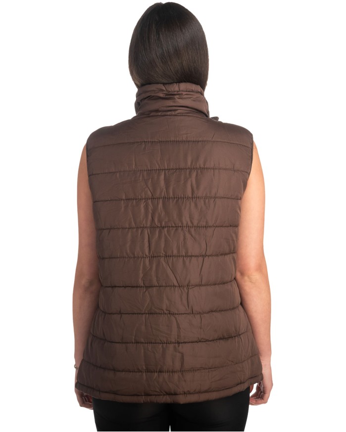 Γυναικείο Επώνυμο Μπουφάν Γιλέκο - K264