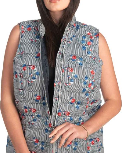 Γυναικείο Επώνυμο Μπουφάν Γιλέκο - K267