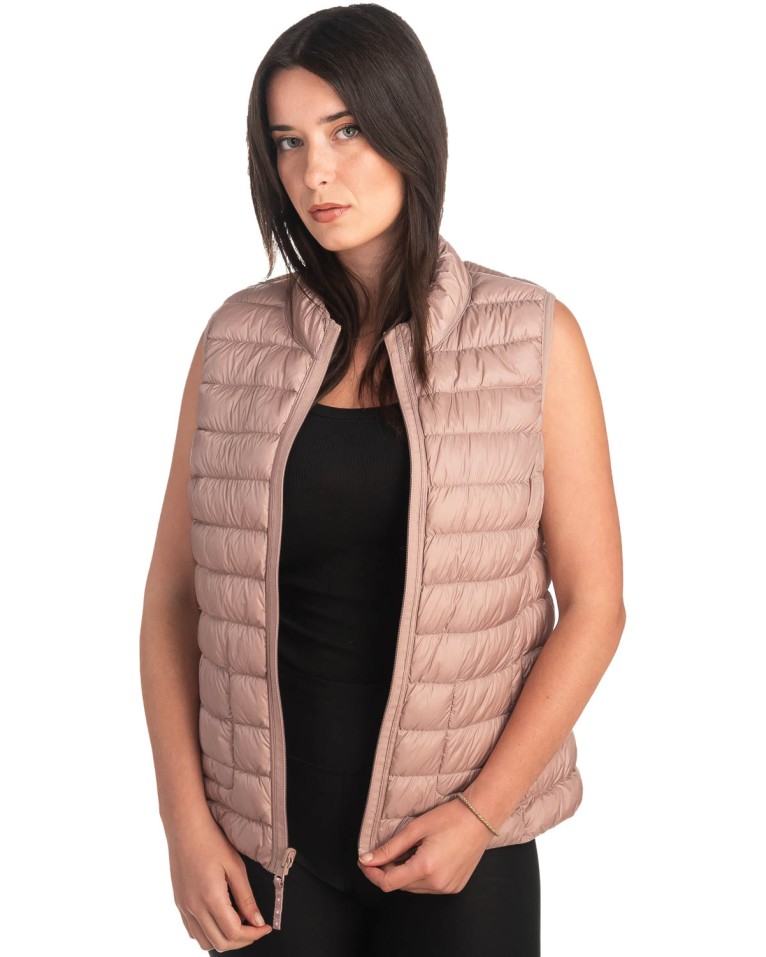 Γυναικείο Επώνυμο Μπουφάν Γιλέκο - K313