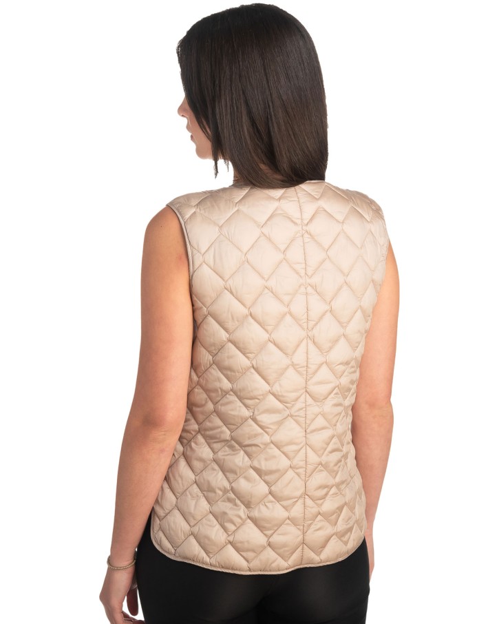 Γυναικείο Επώνυμο Μπουφάν Γιλέκο - K332