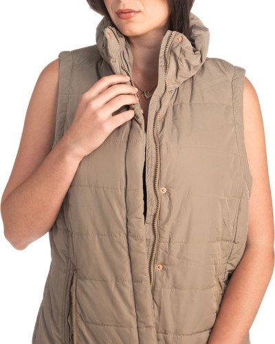 Γυναικείο Επώνυμο Μπουφάν Γιλέκο - K333