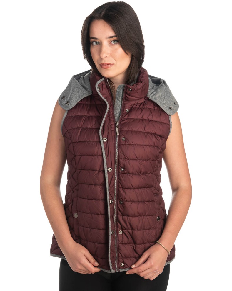 Γυναικείο Επώνυμο Μπουφάν Γιλέκο - K337