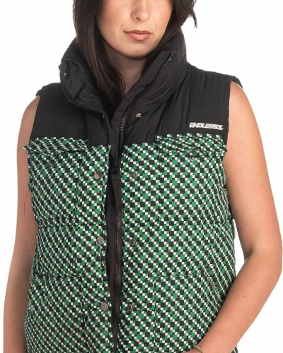 Γυναικείο Επώνυμο Μπουφάν Γιλέκο - K338