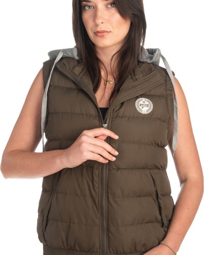 Γυναικείο Επώνυμο Μπουφάν Γιλέκο - K354