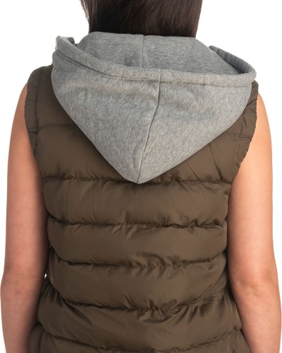 Γυναικείο Επώνυμο Μπουφάν Γιλέκο - K354