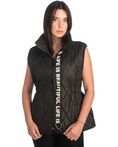 Γυναικείο Επώνυμο Μπουφάν Γιλέκο - K375