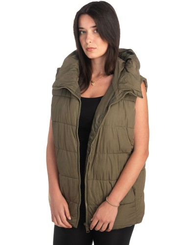 Γυναικείο Επώνυμο Μπουφάν Γιλέκο - K378