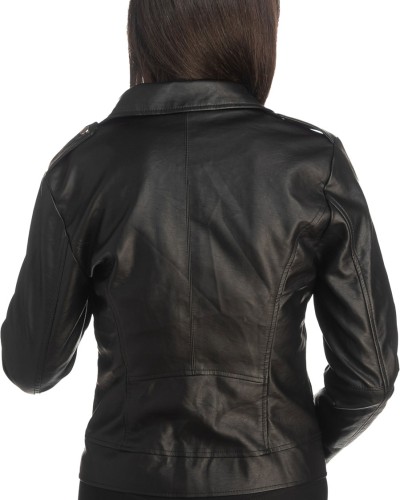 Δερμάτινο γυναικείο μπουφάν - K379