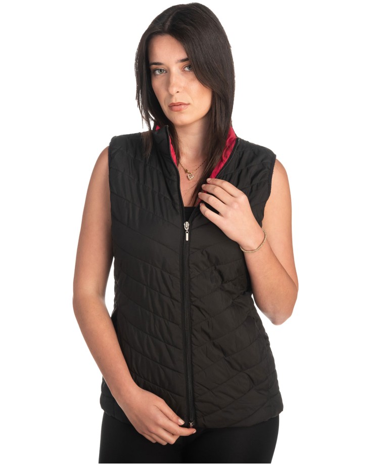 Γυναικείο Επώνυμο Μπουφάν Γιλέκο - K384