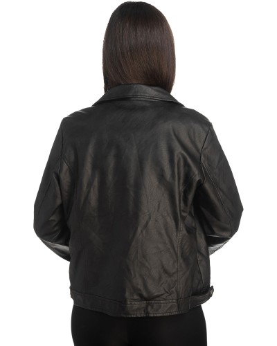 Δερμάτινο γυναικείο μπουφάν - K385