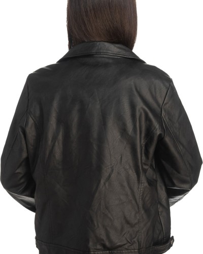 Δερμάτινο γυναικείο μπουφάν - K385