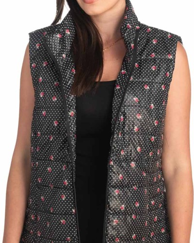 Γυναικείο Επώνυμο Μπουφάν Γιλέκο - K395