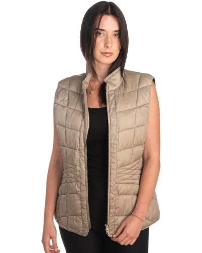 Γυναικείο Επώνυμο Μπουφάν Γιλέκο - K408