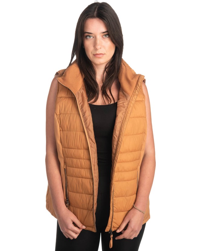 Γυναικείο Επώνυμο Μπουφάν Γιλέκο - K428