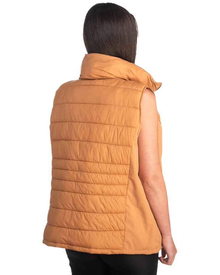 Γυναικείο Επώνυμο Μπουφάν Γιλέκο - K428