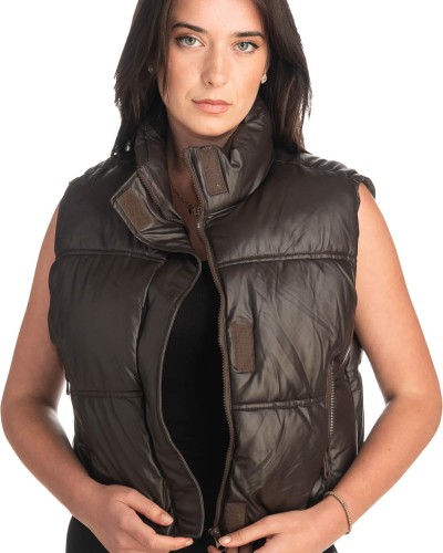 Γυναικείο Επώνυμο Μπουφάν Γιλέκο - K457