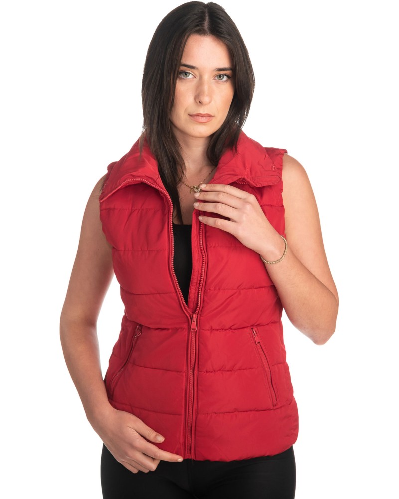 Γυναικείο Επώνυμο Μπουφάν Γιλέκο - K460