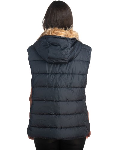 Γυναικείο Επώνυμο Μπουφάν Γιλέκο - K471