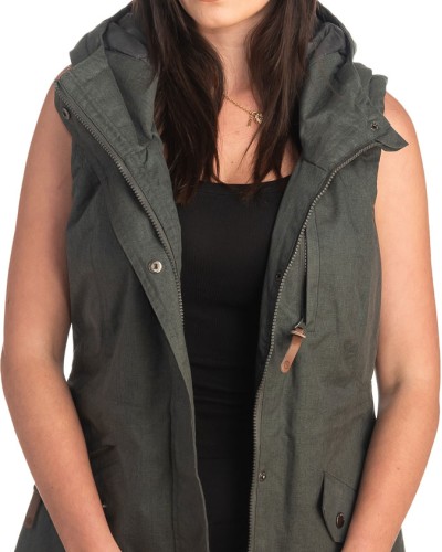 Γυναικείο Επώνυμο Μπουφάν Γιλέκο - K522