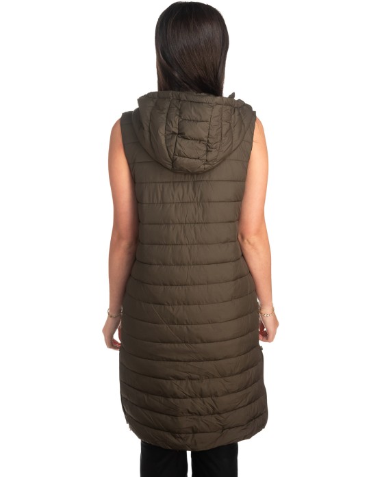 Γυναικείο Επώνυμο Μπουφάν Γιλέκο - K620