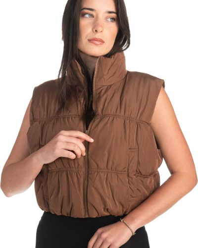 Γυναικείο Επώνυμο Μπουφάν Γιλέκο - K730