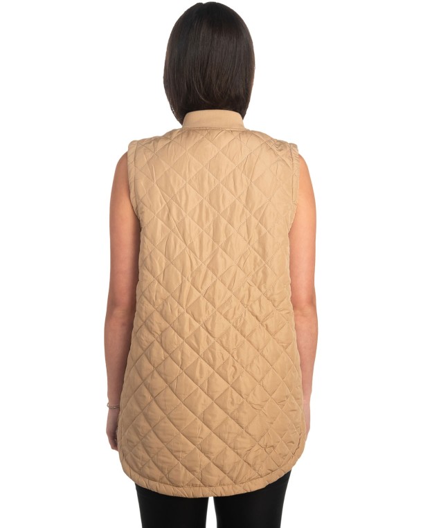 Γυναικείο Επώνυμο Μπουφάν Γιλέκο - K736