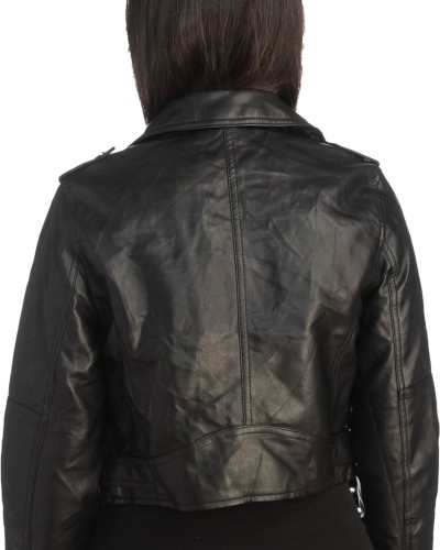 Δερμάτινο γυναικείο μπουφάν - K747