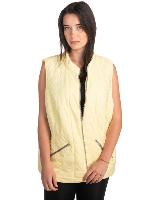 Γυναικείο Επώνυμο Μπουφάν Γιλέκο - K781