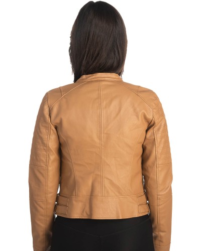 Δερμάτινο γυναικείο μπουφάν - K786