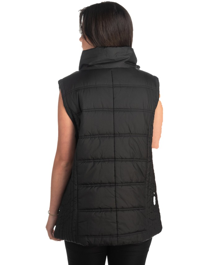 Γυναικείο Επώνυμο Μπουφάν Γιλέκο - K792