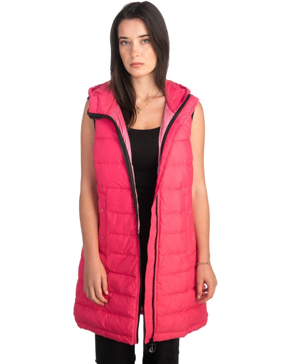 Γυναικείο Επώνυμο Μπουφάν Γιλέκο - K805