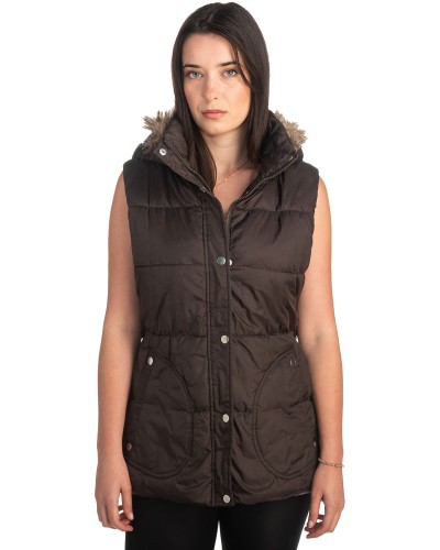 Γυναικείο Επώνυμο Μπουφάν Γιλέκο - K819