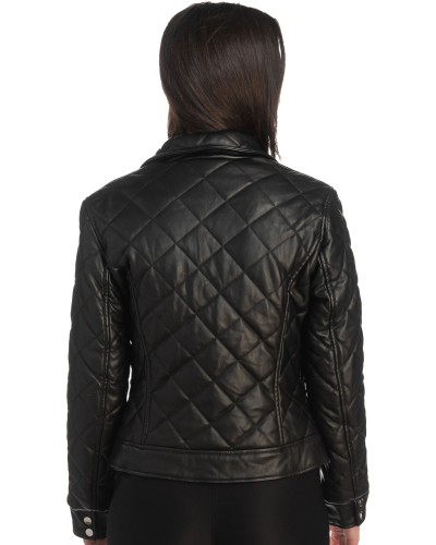 Δερμάτινο γυναικείο μπουφάν - K845