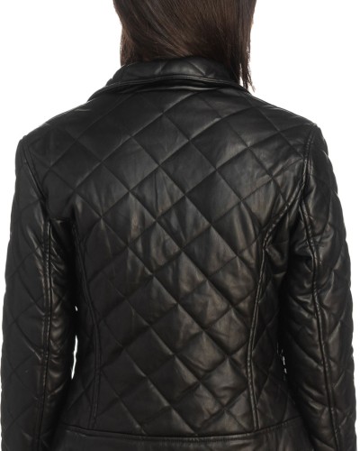 Δερμάτινο γυναικείο μπουφάν - K845