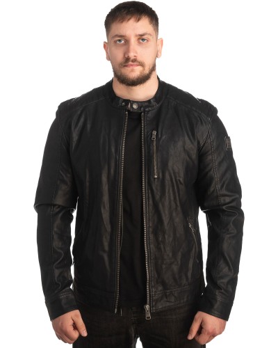 Δερμάτινο Ανδρικό Μπουφάν - Κ903