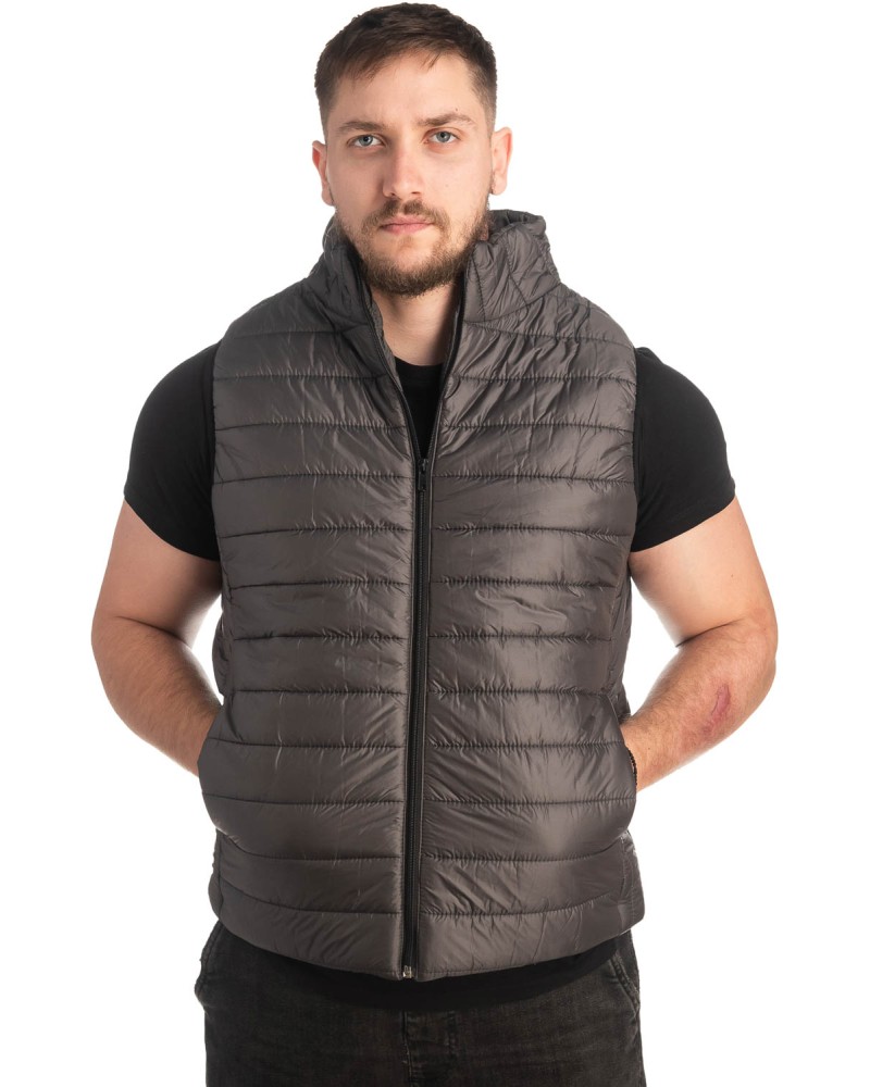 Ανδρικό Επώνυμο Μπουφάν Γιλέκο - K986