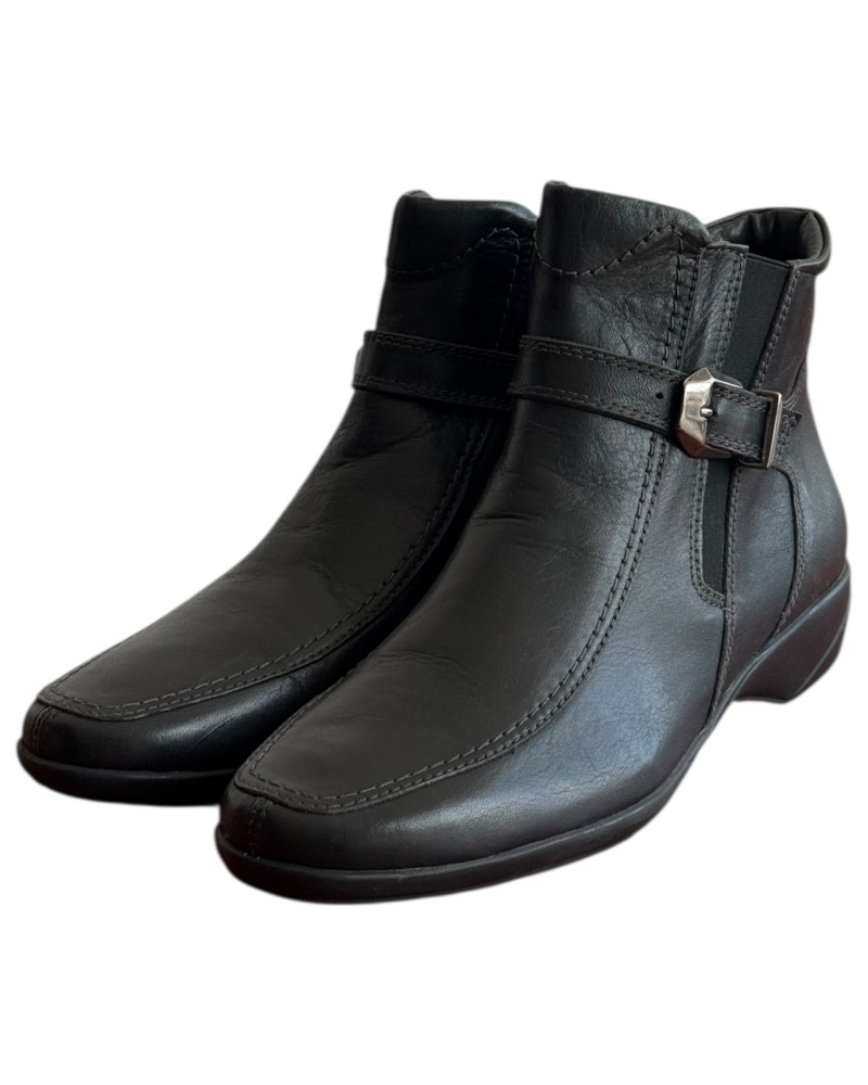 Δερμάτινο Γυναικείo Μποτάκι - M107