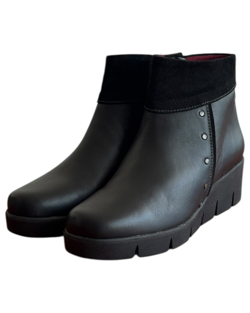 Δερμάτινο Γυναικείo Μποτάκι - M119