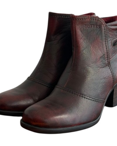 Δερμάτινο Γυναικείo Μποτάκι - M18