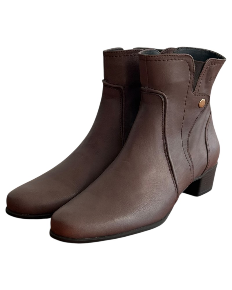 Δερμάτινο Γυναικείo Μποτάκι - M19