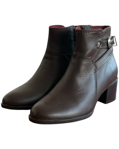 Δερμάτινο Γυναικείo Μποτάκι - M192