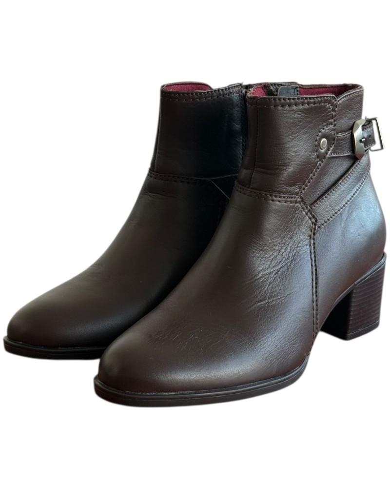 Δερμάτινο Γυναικείo Μποτάκι - M192