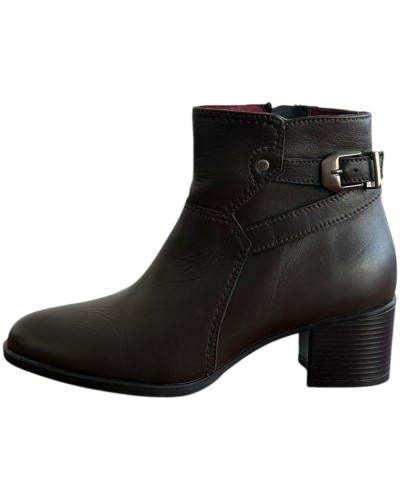 Δερμάτινο Γυναικείo Μποτάκι - M192